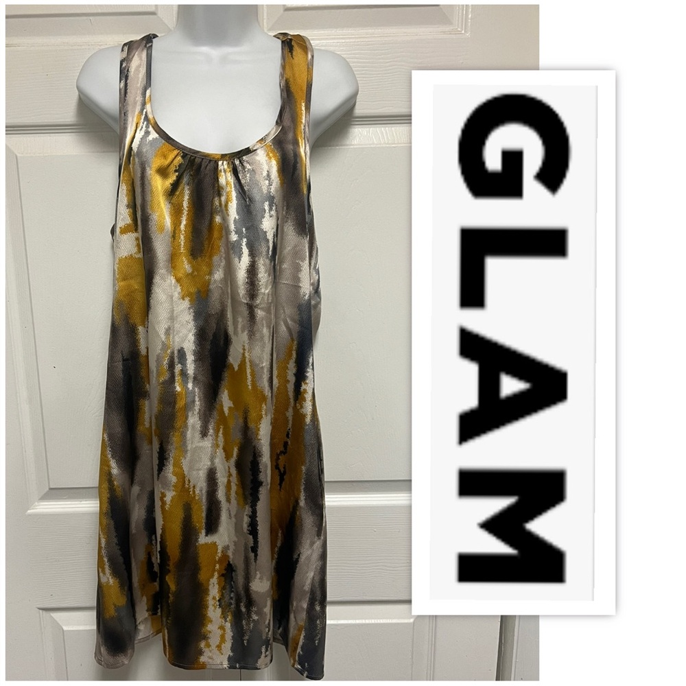 GLAM Silk Slip Dress